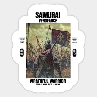 Epic Battle: The Samurai's Journey to Vengeance Sticker